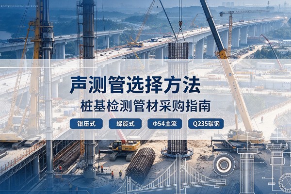 余庆声测管选型标准