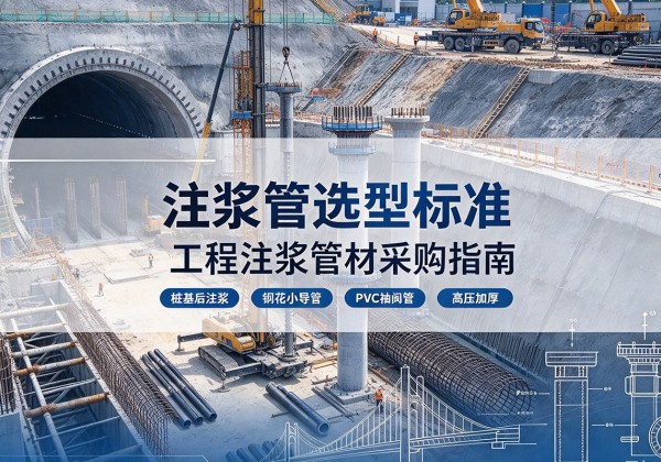 余庆注浆管选型标准